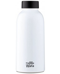 Бутилка за вода Mama Wata - 470 ml, Бяла