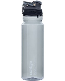 Бутилка за вода Contigo - Free Flow, Charcoal, 1 L
