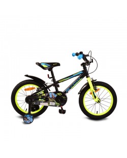 Детски велосипед 16" Byox - Monster, черен
