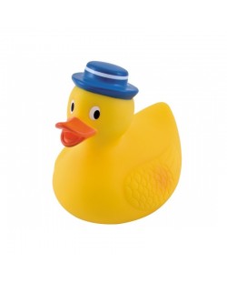Canpol Играчка за баня - пате със синя шапка