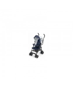Детска количка Cam - Agile col. 85, синьо/сива