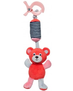 Canpol Плюшена играчка с камбанен звън 0м+ Bears Корал