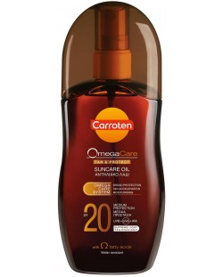 Carroten Omega Care Олио за тен и защита SPF20, 125 ml