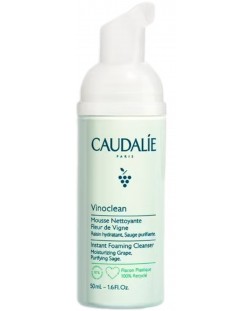 Caudalie Vinoclean Разпенваща се почистваща пяна, 50 ml