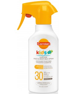 Carroten Kids Слънцезащитно мляко-спрей за деца SPF 30, 270 ml