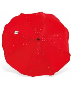 Универсално чадърче за детска количка Cam - Cristallino, червено
