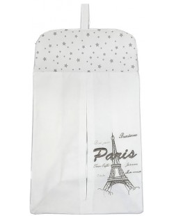 Чанта за пелени Bambino Casa - Paris, Bianco