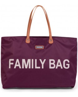 Чанта за принадлежности ChildHome - Family Bag, Aubergine