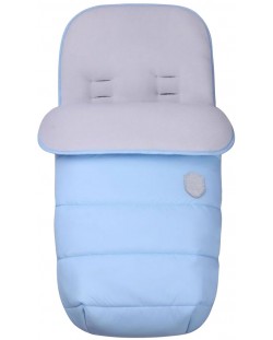 Чувалче за бебешка количка Kikka Boo - Embroidered, Baby Blue