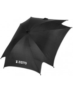 Чадър за количка Zizito, универсален, черен