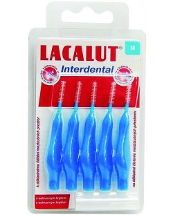 Lacalut Интердентални четчици за зъби, размер M, 5 броя