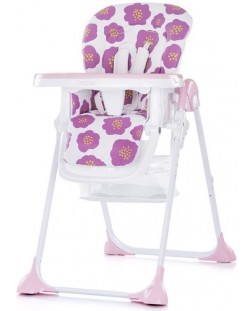 Столче за хранене Chipolino Макси  - С цветя, лилаво