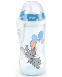 Чаша с твърд накрайник Nuk - Kiddy Cup, 300 ml, Dumbo