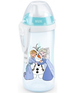 Чаша с твърд накрайник Nuk - Kiddy Cup, 300 ml, Frozen girl