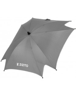 Чадър за количка Zizito, универсален, сив