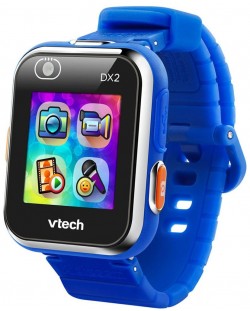 Електронна играчка Vtech - Смарт часовник, син