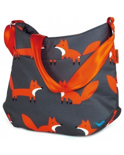 Чанта за бебешка количка Cosatto - Charcoal Mister Fox