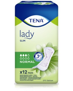 Дамски превръзки Tena Lady - Slim Normal, 12 броя 