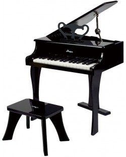 Дървена играчка Hape - Пиано, черно