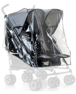 Дъждобран за количка за близнаци Hauck 