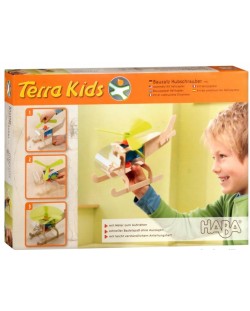 Дървен хеликоптер за сглобяване Haba Terra Kids