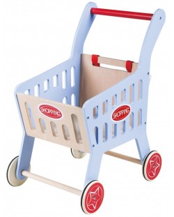 Детска количка за пазаруване Lelin - Синя
