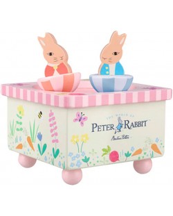 Дървена музикална кутия Orange Tree Toys Peter Rabbit - Розова