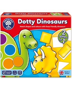Детска игра Orchard Toys - Динозаври на точки