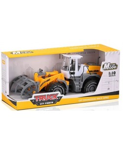 Детска играчка Ocie City Pioneer - Трактор с товарна щипка, 1:10