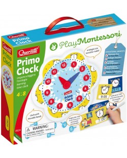 Детска игра Quercetti Play Montessori - Моят първи часовник