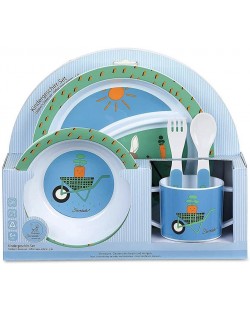 Детски комплект за хранене Sterntaler - 5 части
