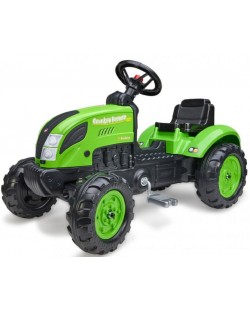 Детски трактор с педали Falk - Зелен