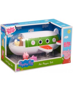 Детска играчка Peppa Pig - Самолет с фигура