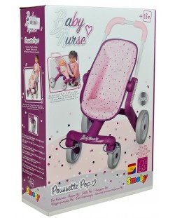 Детска количка за кукли Smoby, розова