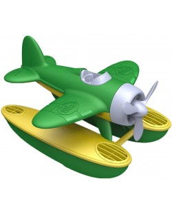 Детска играчка Green Toys - Морски самолет, зелен