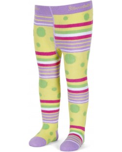 Детски асиметричен чорапогащник Sterntaler - 92 cm, 18-24 месеца, многоцветен