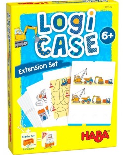 Детски карти за игра Haba Logicase - Строителна площадка