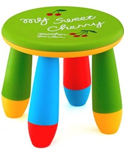 Детско столче Sonne Home - Черешка, зелено