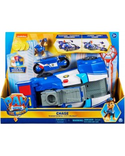 Детска играчка Spin Master Paw Patrol - Трансформираща се полицейска кола, Чейс