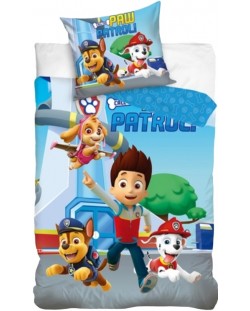 Детски спален комплект Sonne - Happy Paw Patrol, 2 части