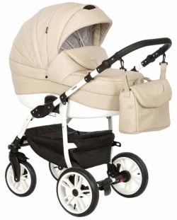 Комбинирана детска количка 2в1 Baby Giggle - Indigo Special, бежова