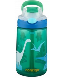 Contigo Gizmo Flip-Дет.бутилка за вода-динозавър