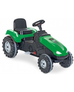 Детски трактор с педали Pilsan - Mega, зелен