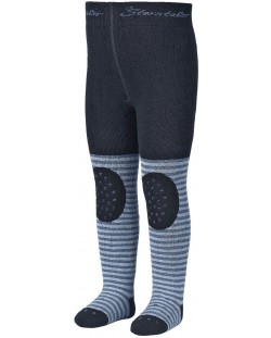 Детски термочорапогащник за пълзене Sterntaler - С мишле, 92 cm, 2-3 години, син