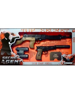 Детски комплект Gonher Secret Agent - Пушка