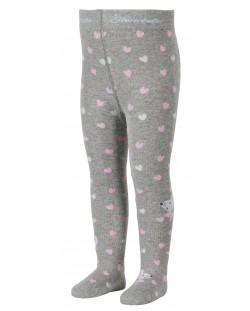 Детски памучен чорапогащник за момичета Sterntaler - 74 cm, 6-9 месеца