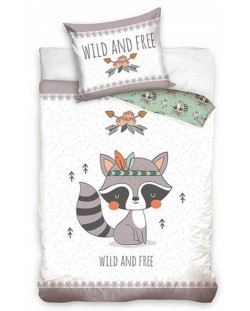 Детски спален комплект от 2 части Sonne - Wild and Free Animals
