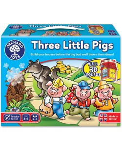 Детска образователна игра Orchard Toys - Трите прасенца