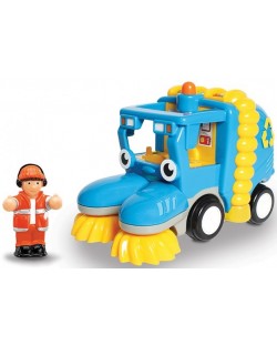 Детска играчка WOW Toys - Камионче за почистване на улици