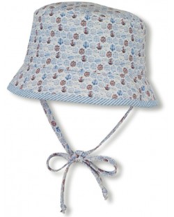 Детска лятна шапка с UV 15+ защита  Sterntaler - С две лица, 51 cm,  18-24 месеца
